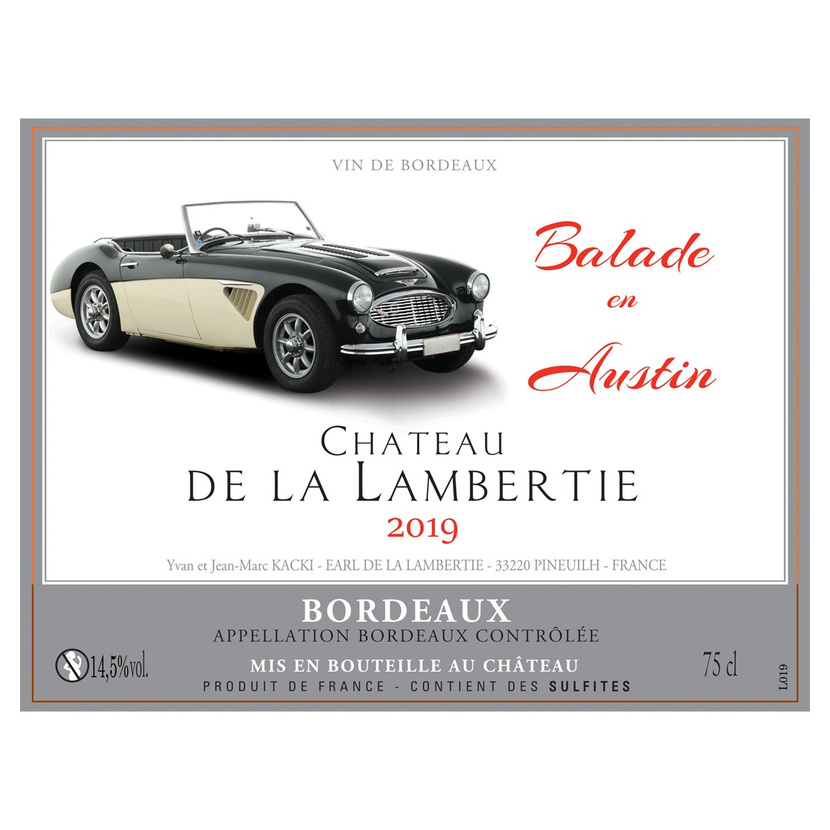 BDX rouge 2019 Austin