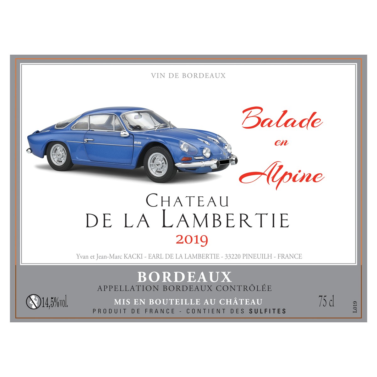 BDX rouge 2019 Alpine