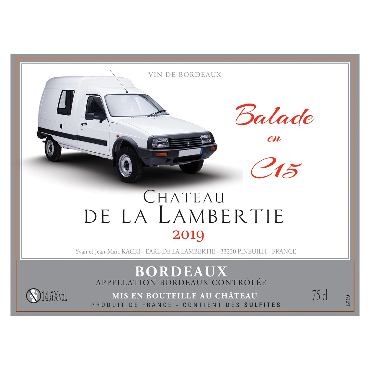 BDX rouge 2019 C15 B