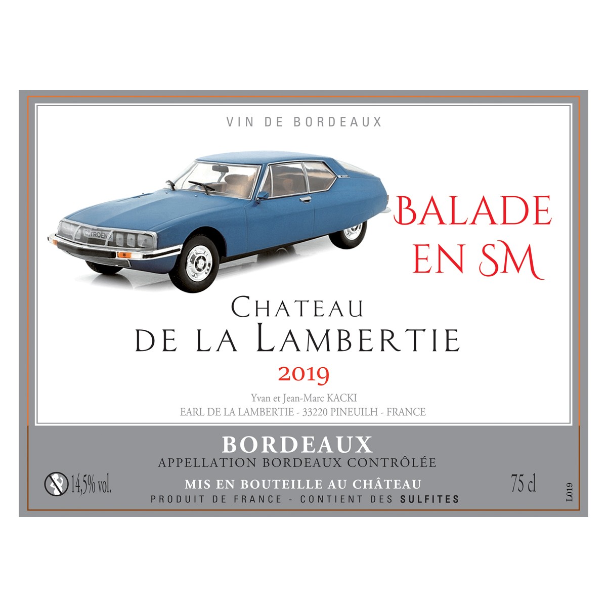 BDX rouge 2019 SM