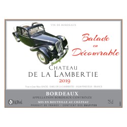 BDX rouge 2020 Traction Découvrable