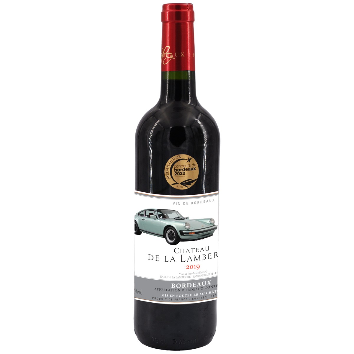 BDX rouge 2020 Porsche verte