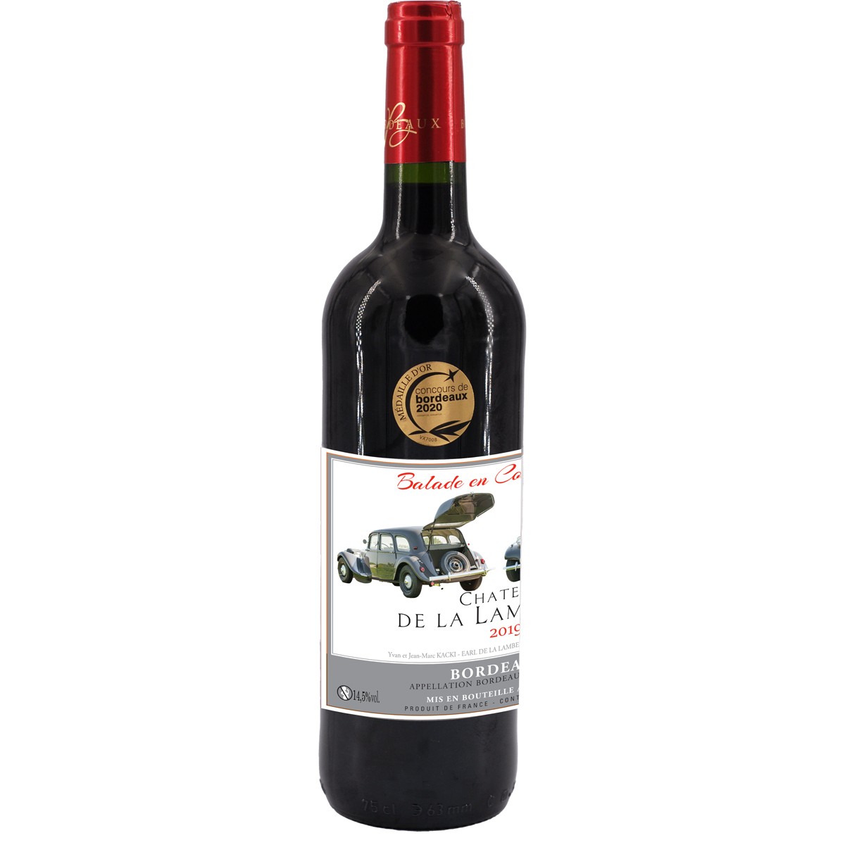 BDX rouge 2020 Traction Commerciale