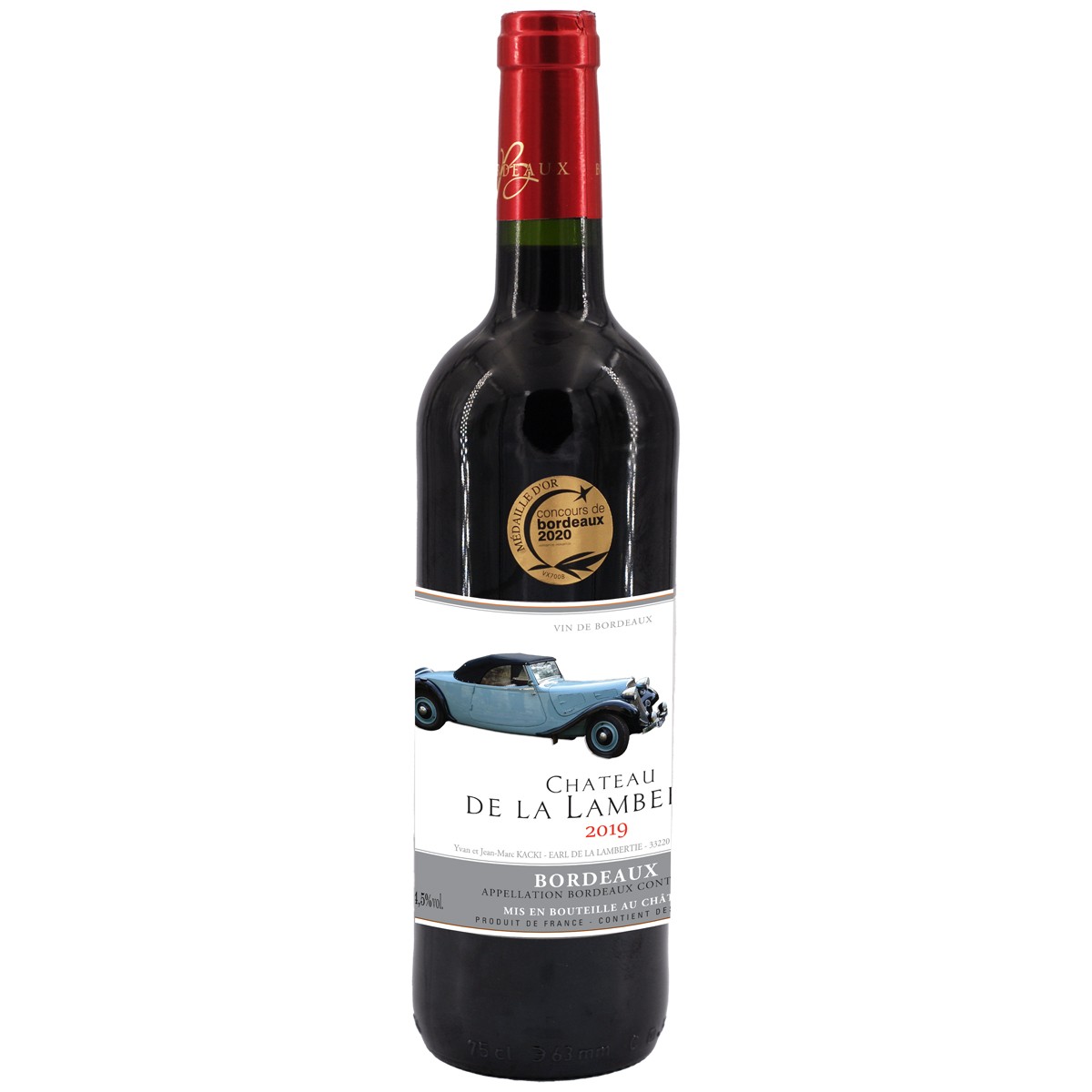 BDX rouge 2019 Traction Cabriolet