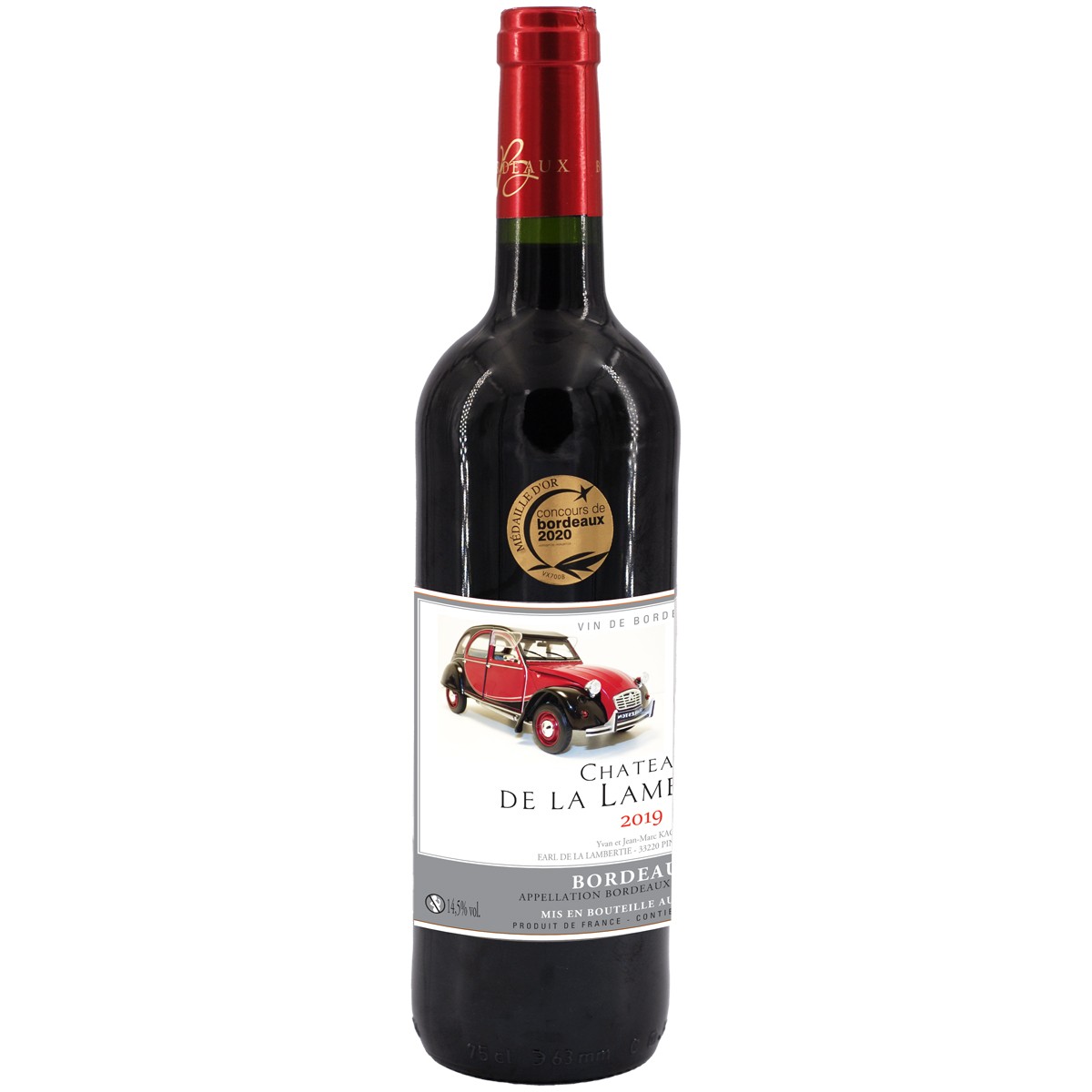 BDX rouge 2020 2 CV Charleston