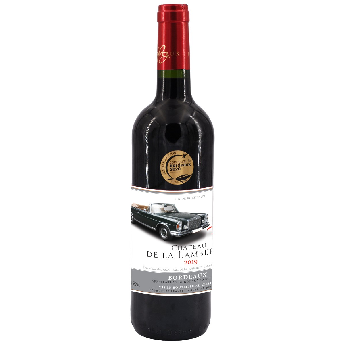 BDX rouge 2020 Mercedes Décapotable