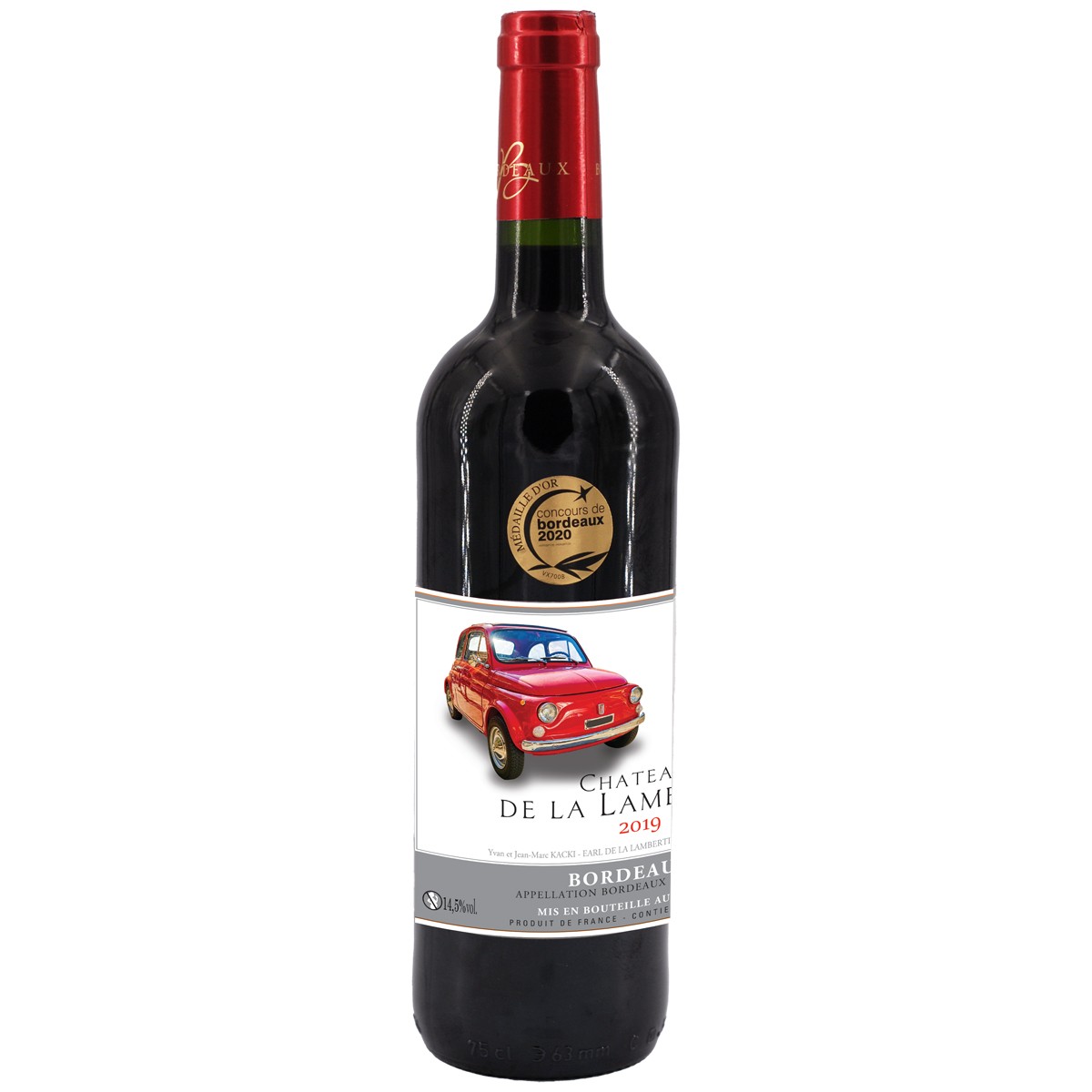 BDX rouge 2019 Fiat 500