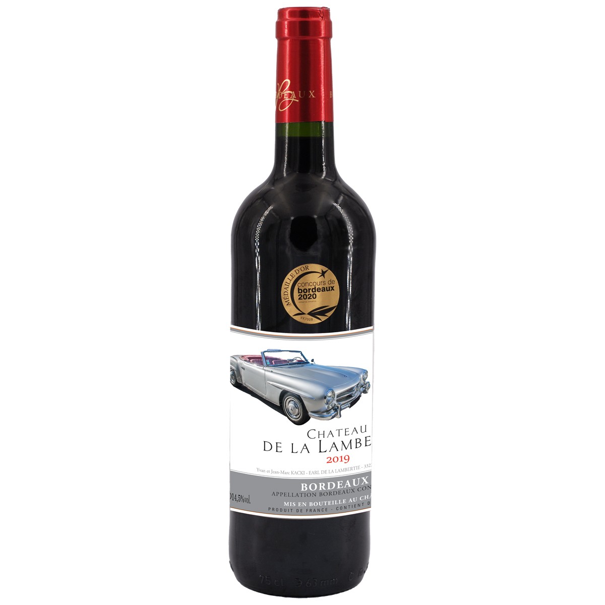 BDX rouge 2020 Mercedes 190 SL