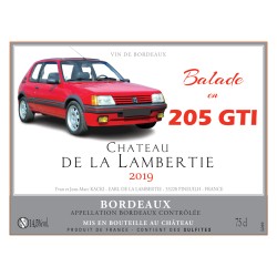 BDX rouge 2020 205 GTI