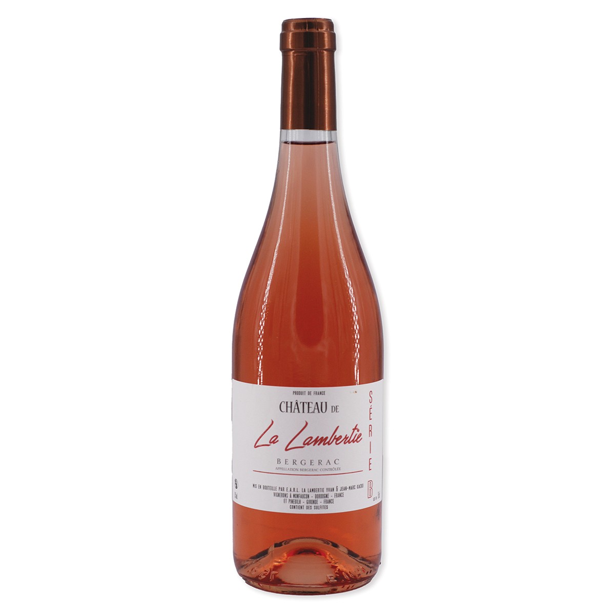 Bergerac rosé boisé AOC