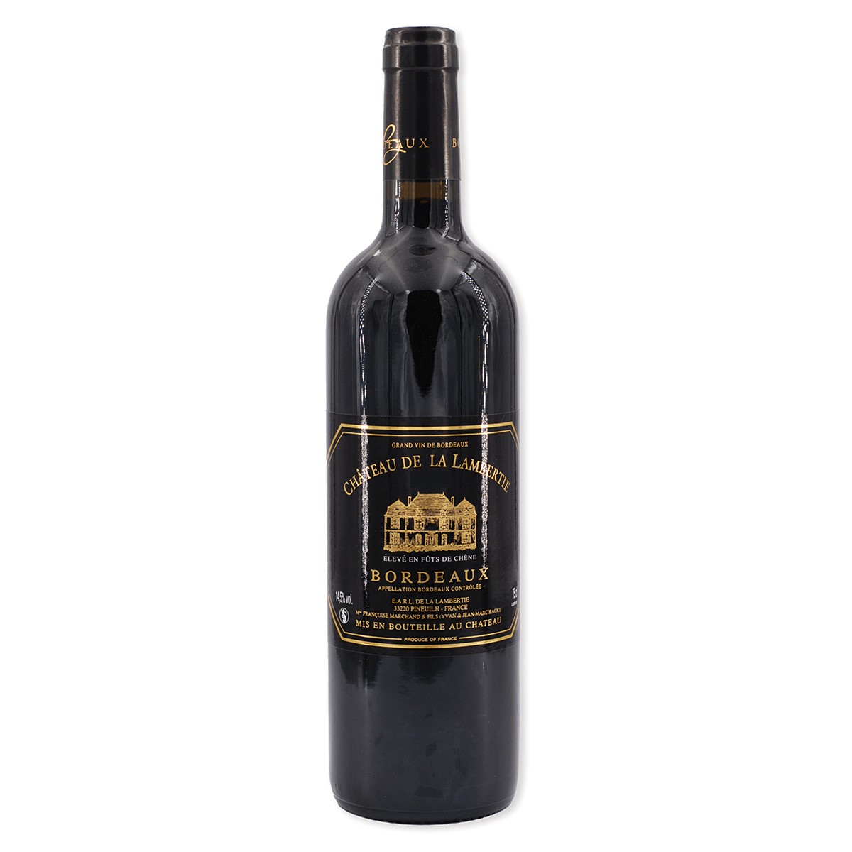 Bordeaux rouge AOC 2020 Cuvée fût de chêne
