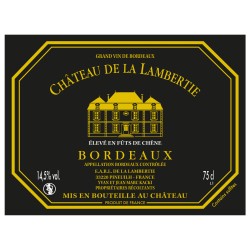 Bordeaux rouge AOC 2020 Cuvée fût de chêne