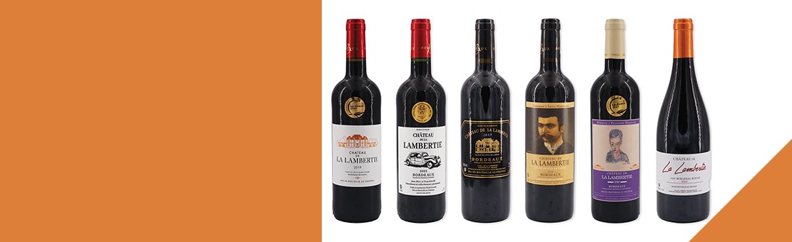 Vins de Bordeaux et Bergerac rouges Château de la Lambertie